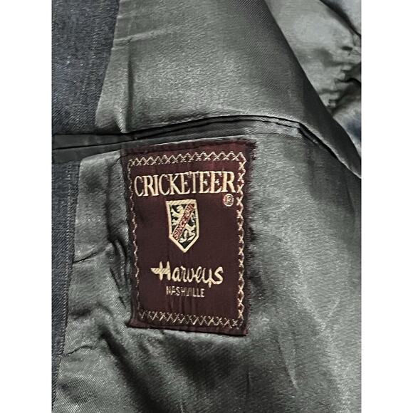 Cricketeer Harveys Nashville Union Made Tailored Suit Blazer Pants Men's 44 - Picture 7 of 8